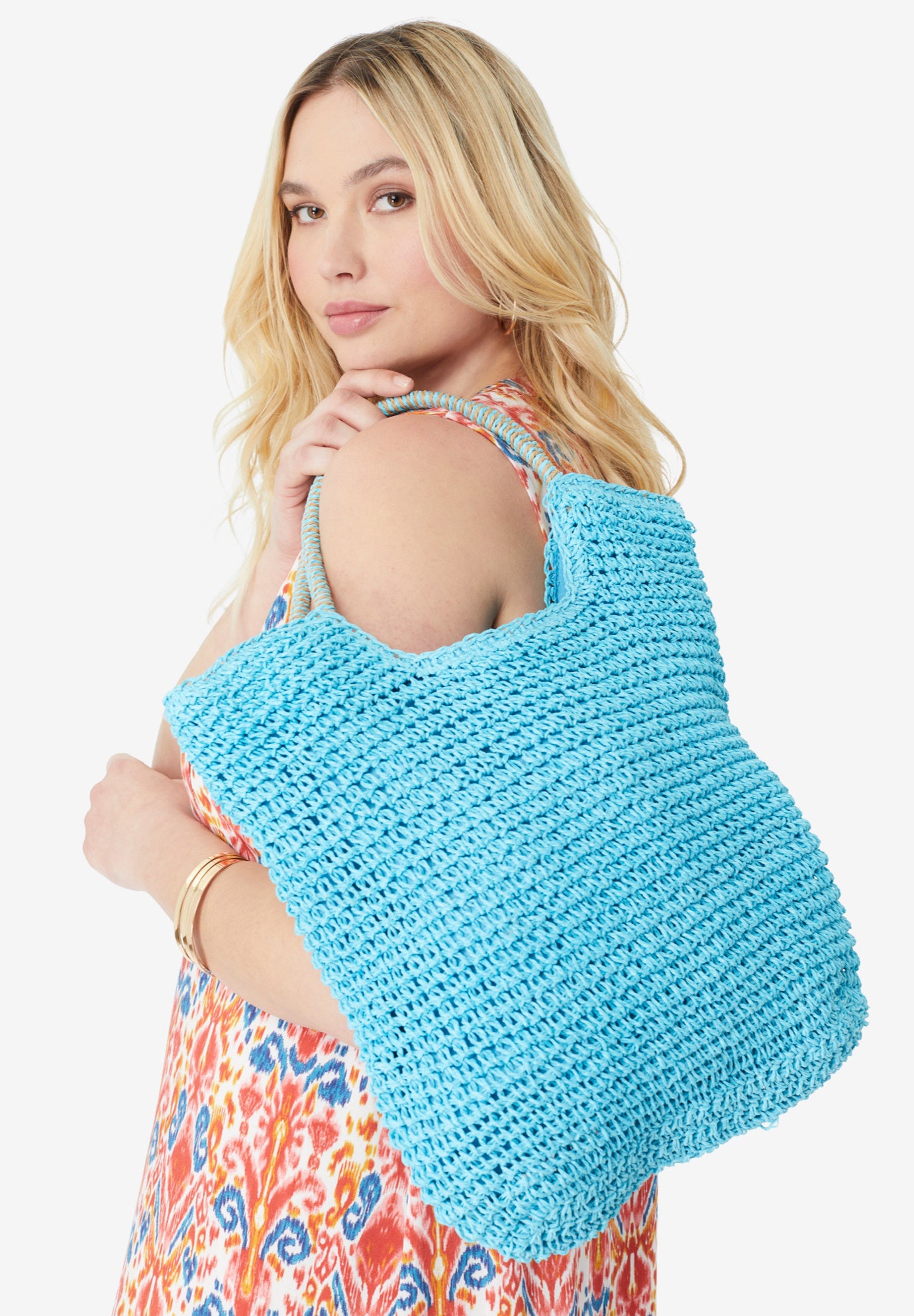 Straw Tote Bag image number 0