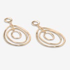 Oval Drop Earrings image number null
