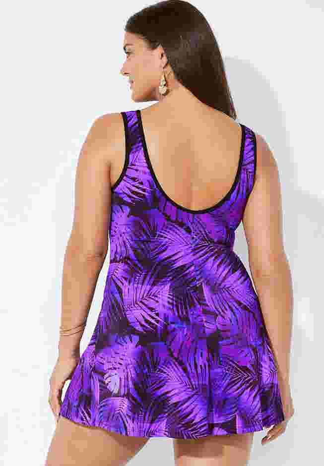 Chlorine Resistant Tank Swimdress image number 2