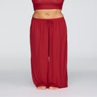 The Drawstring Pant - Modal Silk Rib image number null