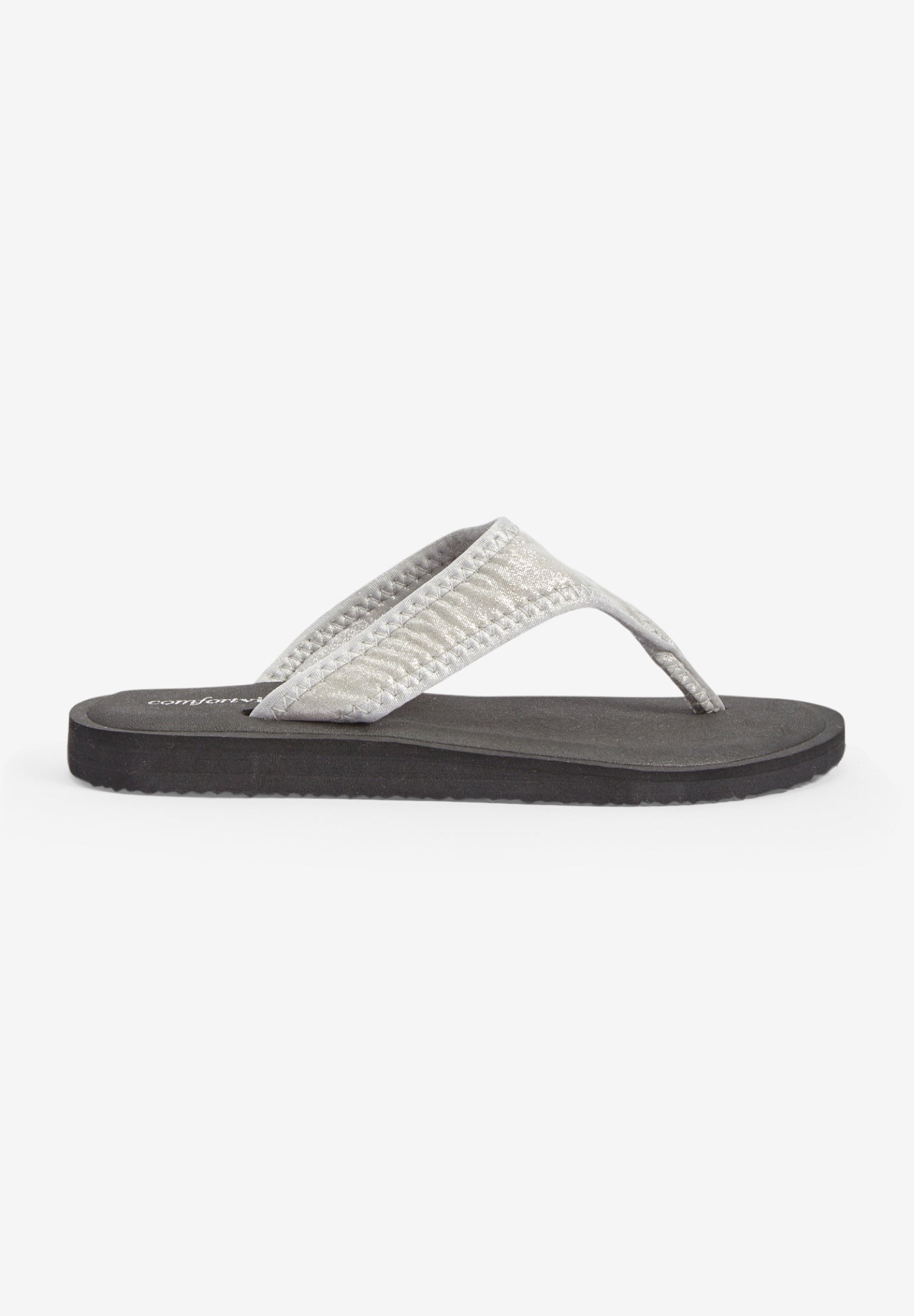 The Sylvia Soft Footbed Thong Slip On Sandal image number 3