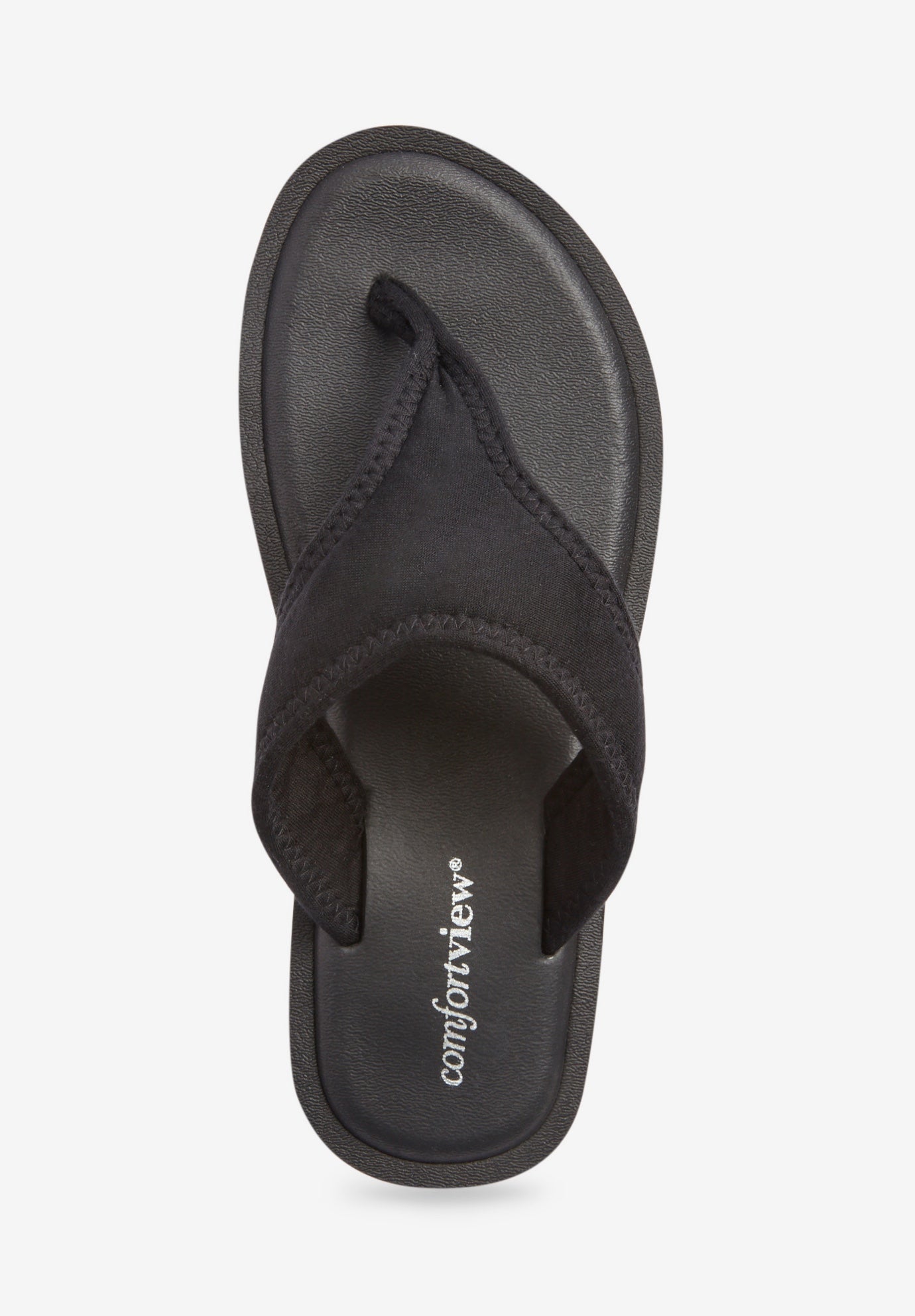 The Sylvia Soft Footbed Thong Slip On Sandal image number 4