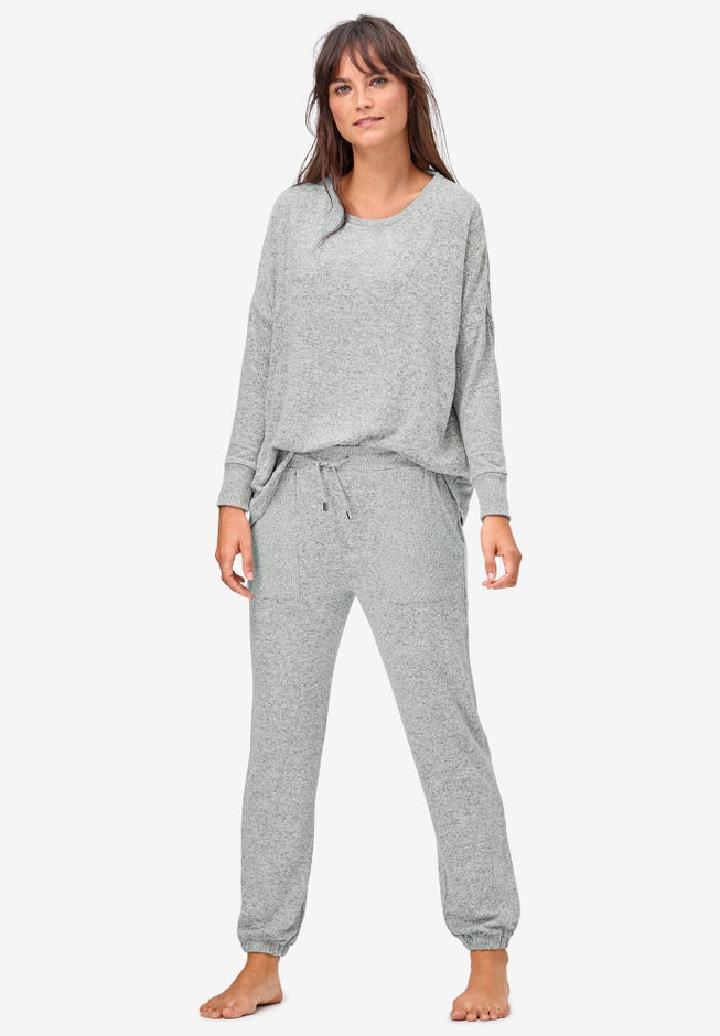 Marled Knit Jogger Pants image number 0