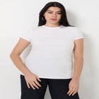 Ribbed Crewneck Top image number null
