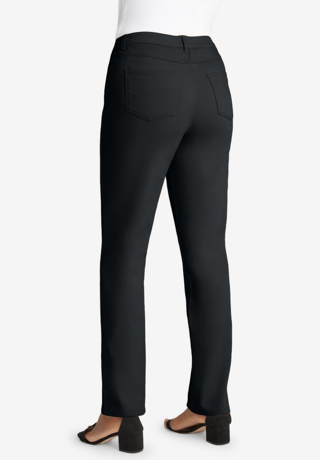 True Fit Stretch Denim Straight Leg Jean image number 1