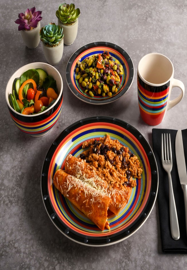 16-PC. Casa Stella Dinnerware Set image number 9