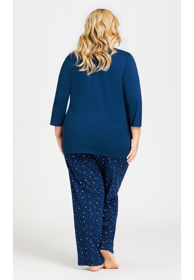 3/4 Sleeve Dream Big Sleep Top image number 4