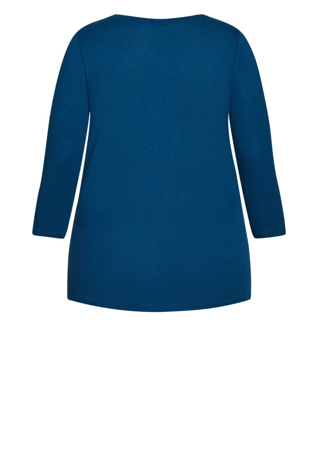 3/4 Sleeve Dream Big Sleep Top image number 6