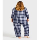 Hacci V Neck Check Top image number null