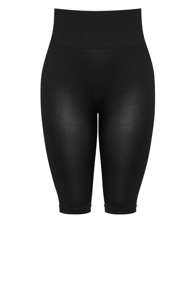 Seamless Hi Waist Capri image number 2