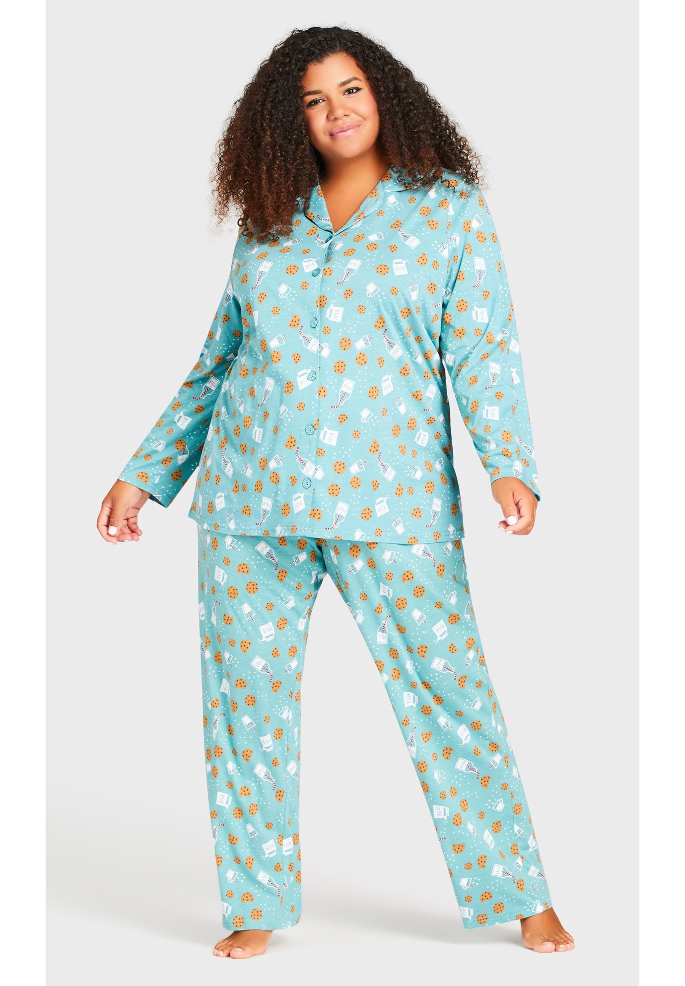 Button Through Sleep Top image number 0