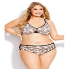 Fashion Microfiber Hi Cut Brief image number 0