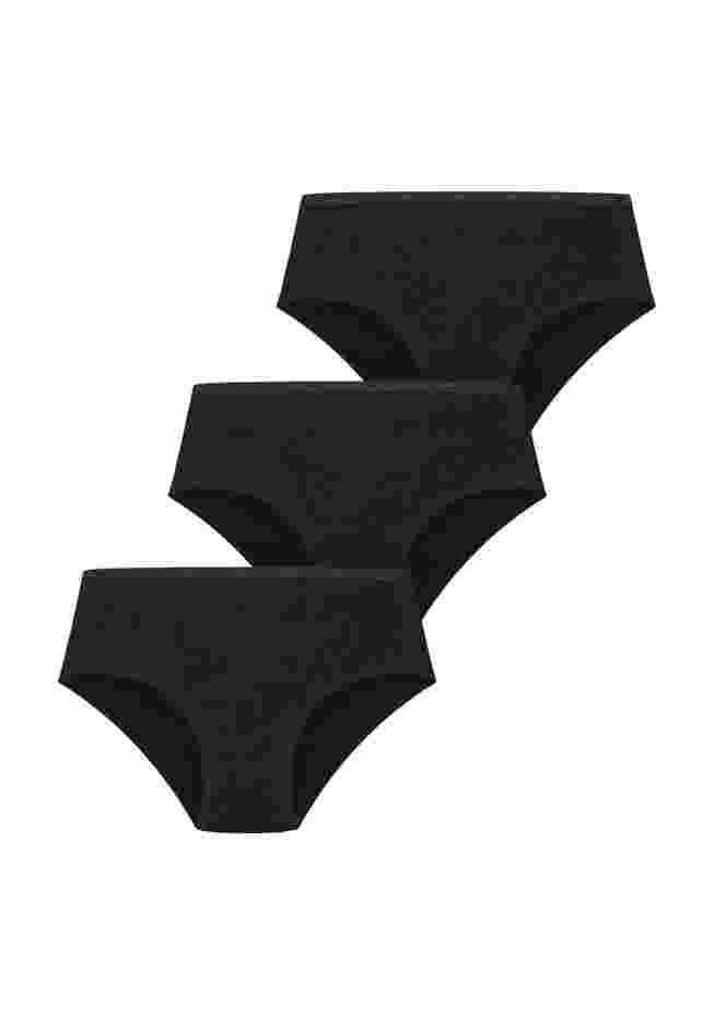 Basic Hi Cut Brief 3 Pack image number 2
