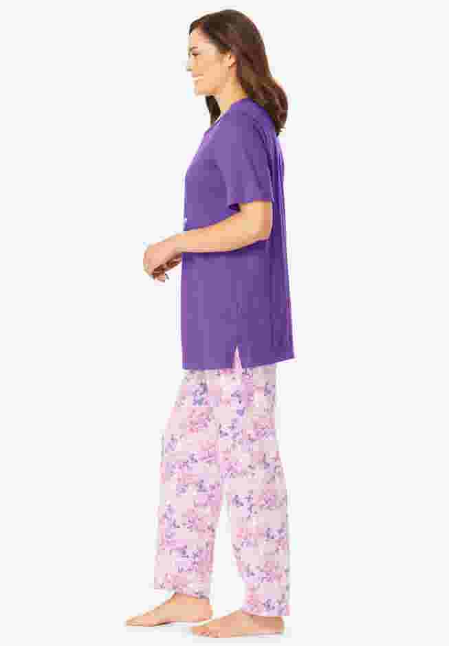 Graphic Tee PJ Set image number 3