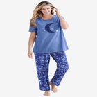 Graphic Tee PJ Set image number null
