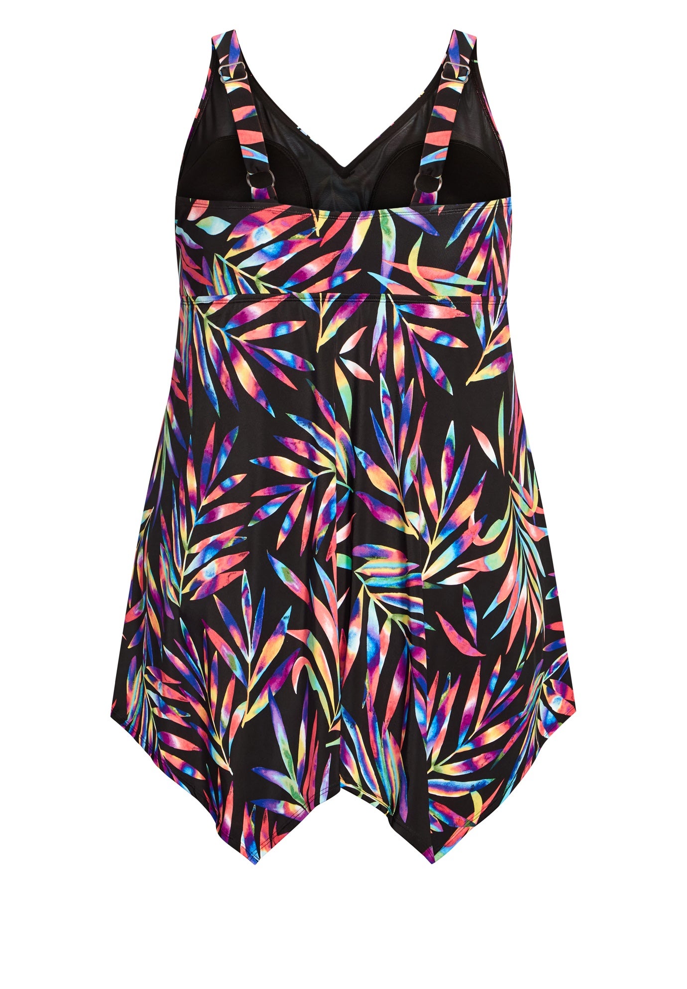 Sharkbite Print Swim Dress image number 3