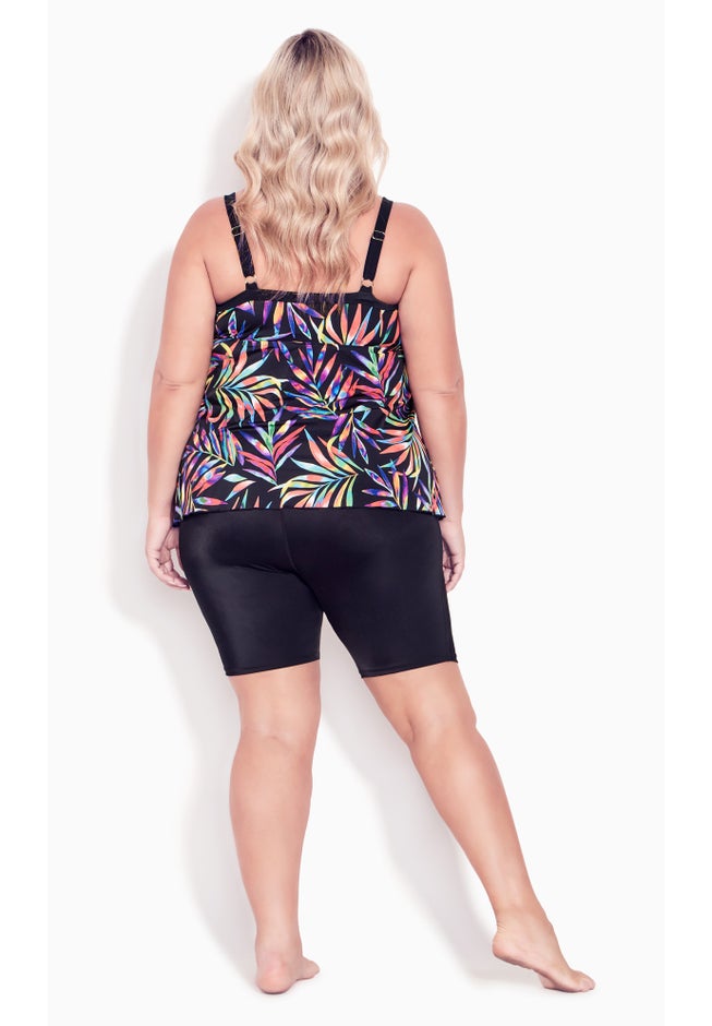 Fly Away Print Tankini Top image number 3