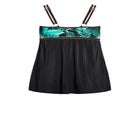 Empire Print Swim Dress image number null