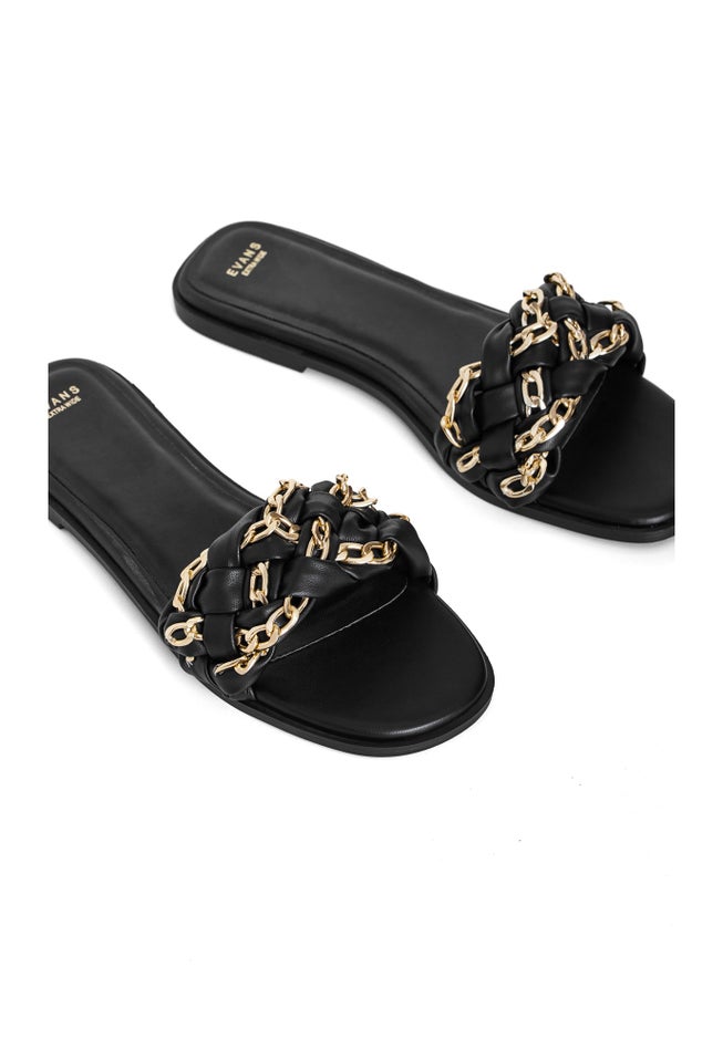 Chain Kitty Sandal image number null