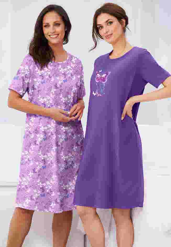 2-Pack Short-Sleeve Sleepshirt image number 5