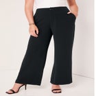 Curvie Fit Wide-Leg Corner Office Pants image number null