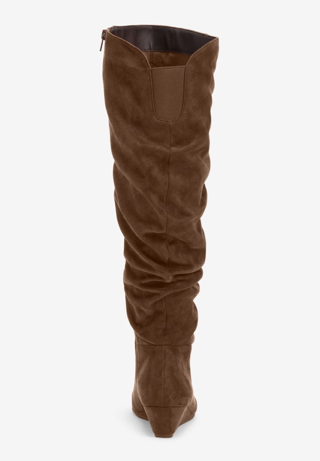 The Tamara Tall Wide Calf Boot By Comfortview image number 1