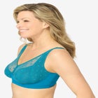 Jacquard Polka Dot Wire Free Bra image number 2