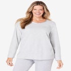 Satin Trim Sleep Tee image number null