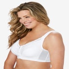 Front-Close Cotton Wireless Posture Bra image number 2