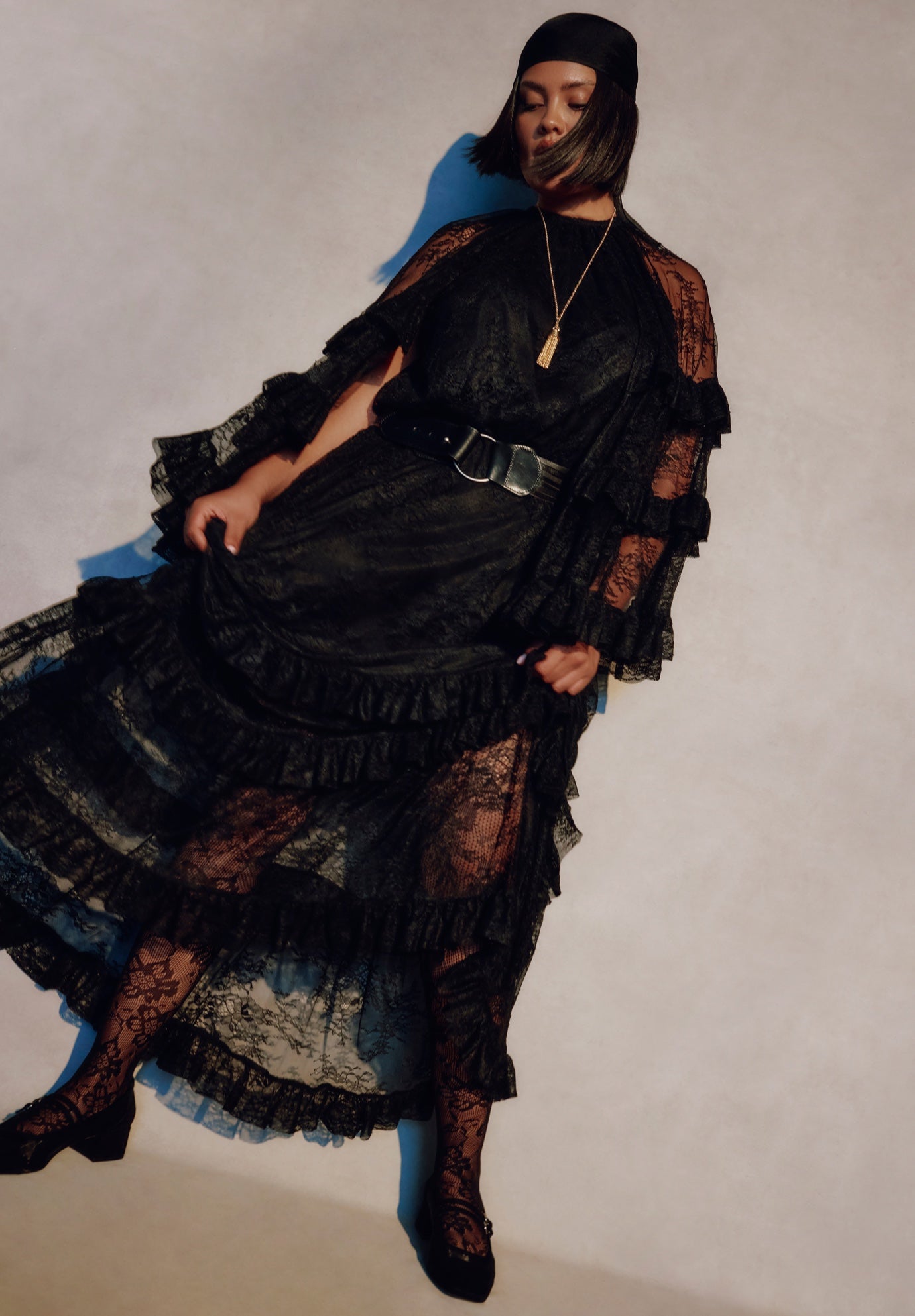 ワンピース Juni check dress AM1600 ANDMARY】Juni check dress