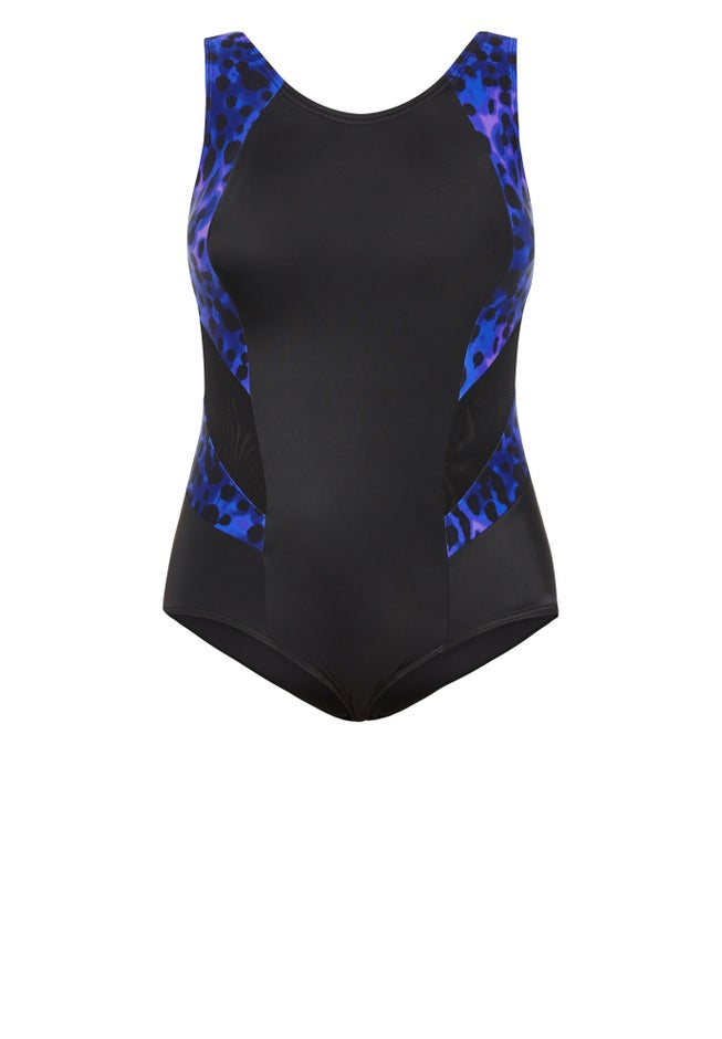 Tia Spliced Print 1 Piece image number null