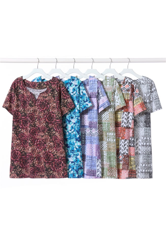 7-Day Notch-Neck Tunic image number 1