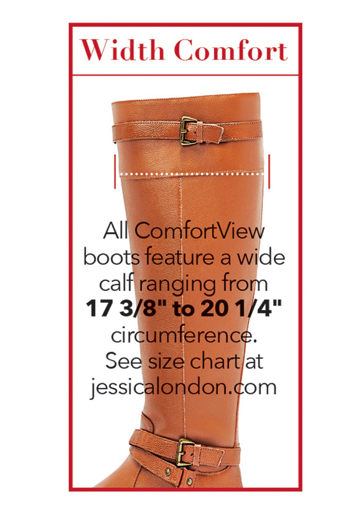 The Viona Tall Wide Calf Boot By Comfortview image number 6
