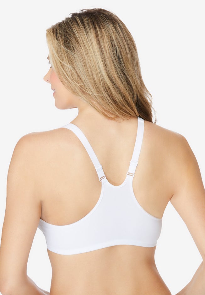 Brigitte Racerback Front-Close Seamless Underwire Bra image number 1
