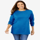 Perfect Long-Sleeve Crewneck Tee image number null