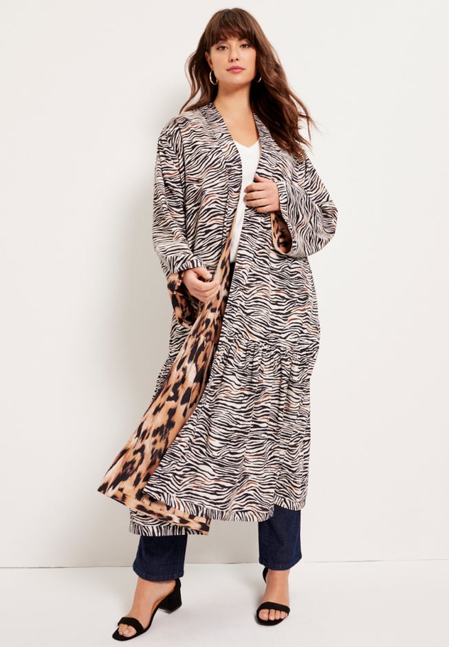 Reversible Printed Duster image number 4