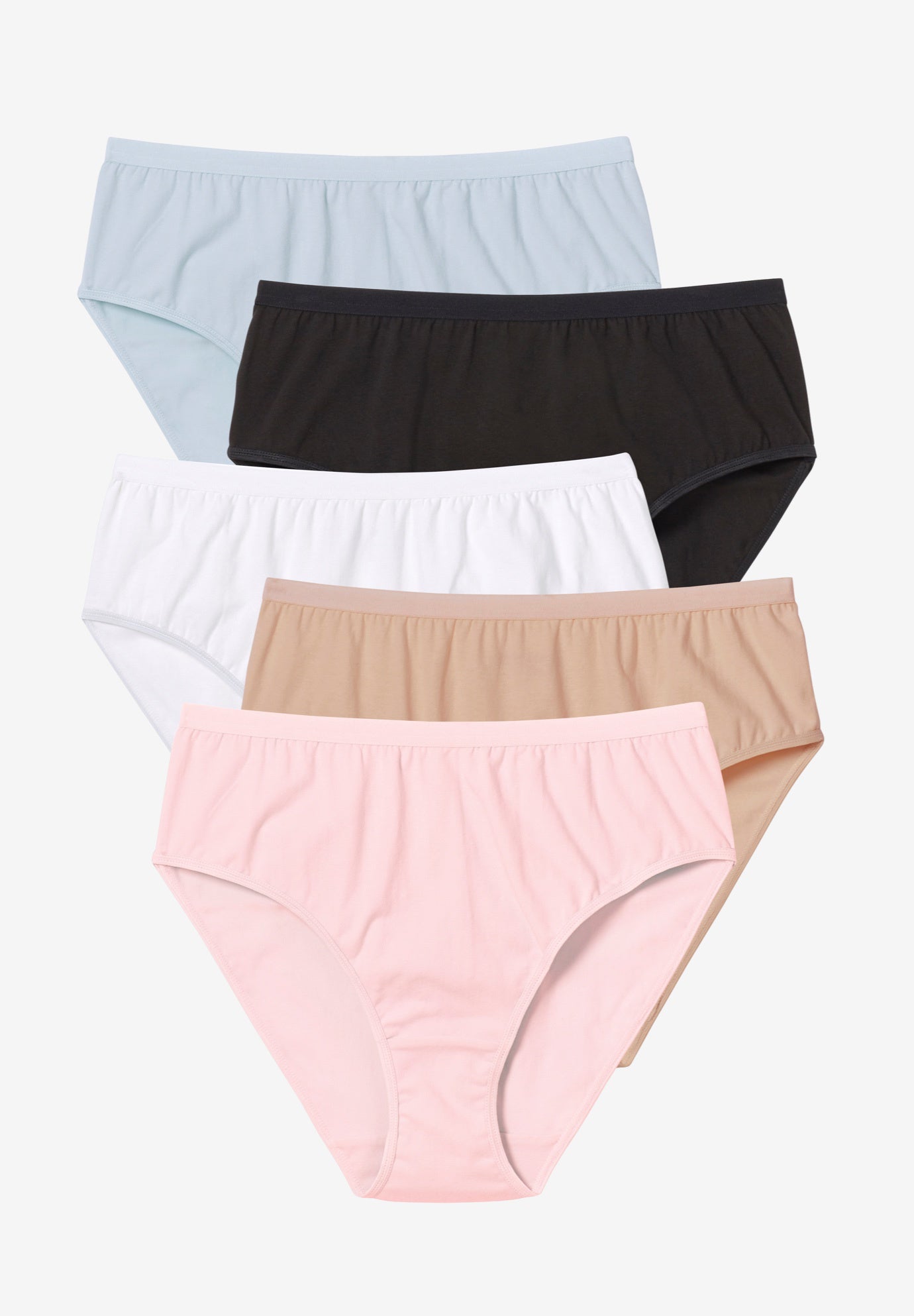 Hi-Cut Cotton Brief 5-Pack image number 0