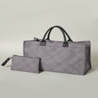2-Piece Houndstooth Tote Set image number 1