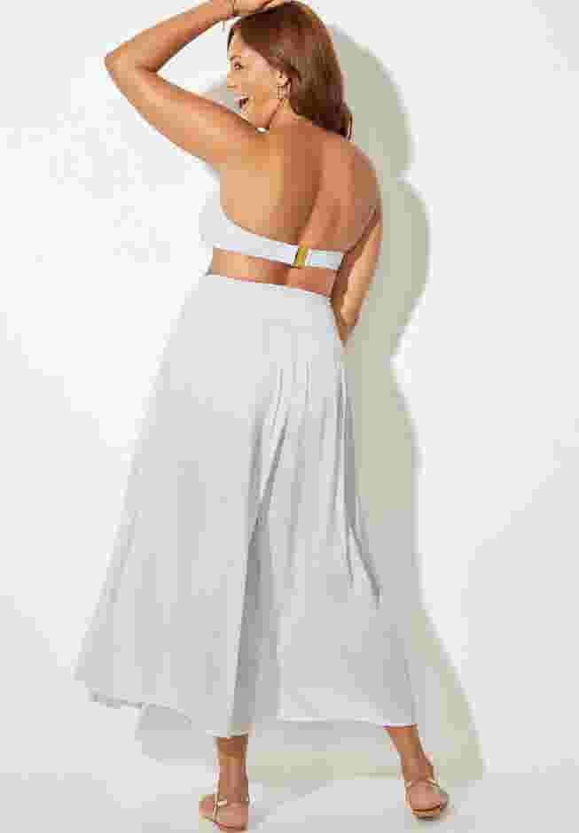 Ella Flowy Crinkle Beach Pant image number 1
