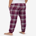 Plaid Flannel Sleep Pants image number null