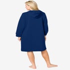 Short Hooded Sweatshirt Robe image number 1
