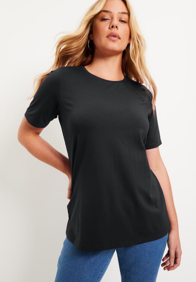 Short-Sleeve Crewneck One + Only Tee image number 3
