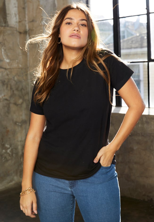 Short-Sleeve Crewneck One + Only Tee image number 5