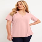 Short-Sleeve V-Neck One + Only Tee image number null