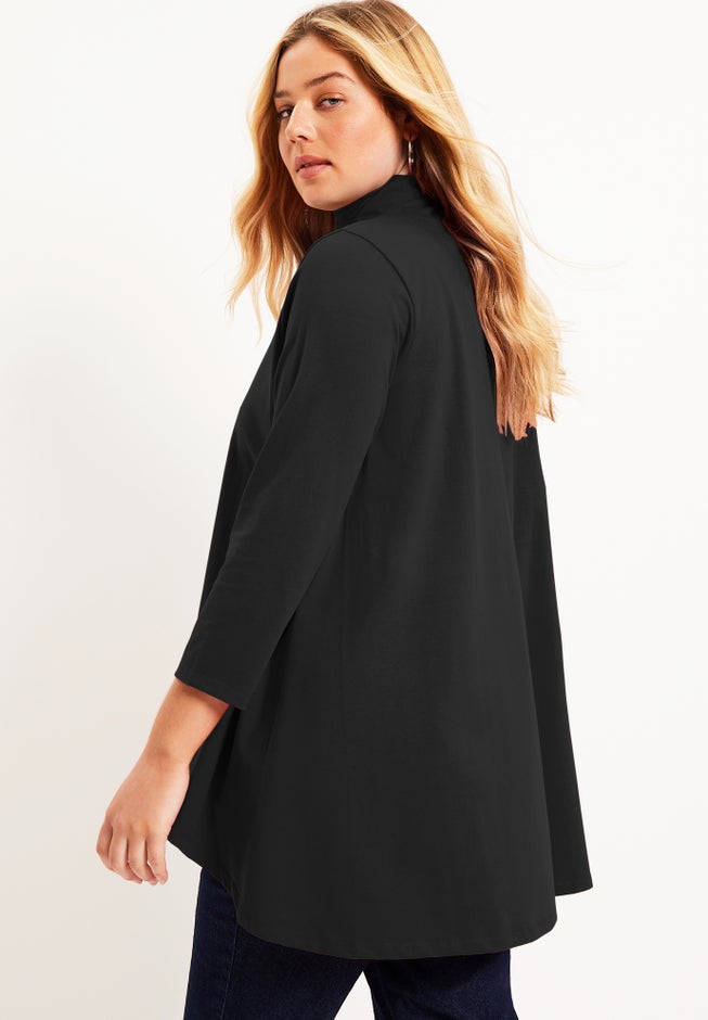 One+Only Mock-Neck Tunic image number 2