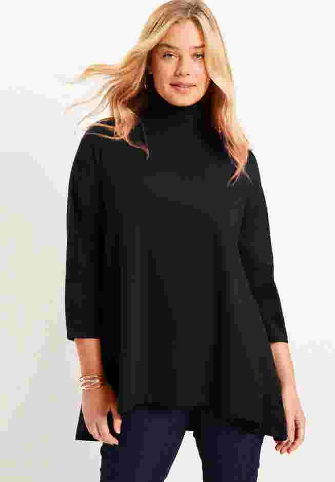 One+Only Mock-Neck Tunic image number 4