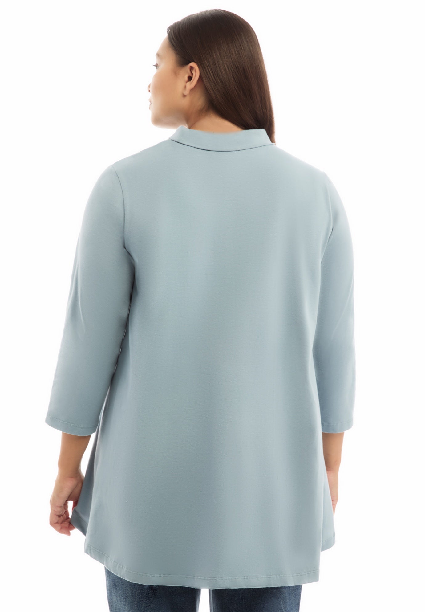 One+Only Mock-Neck Tunic image number 1