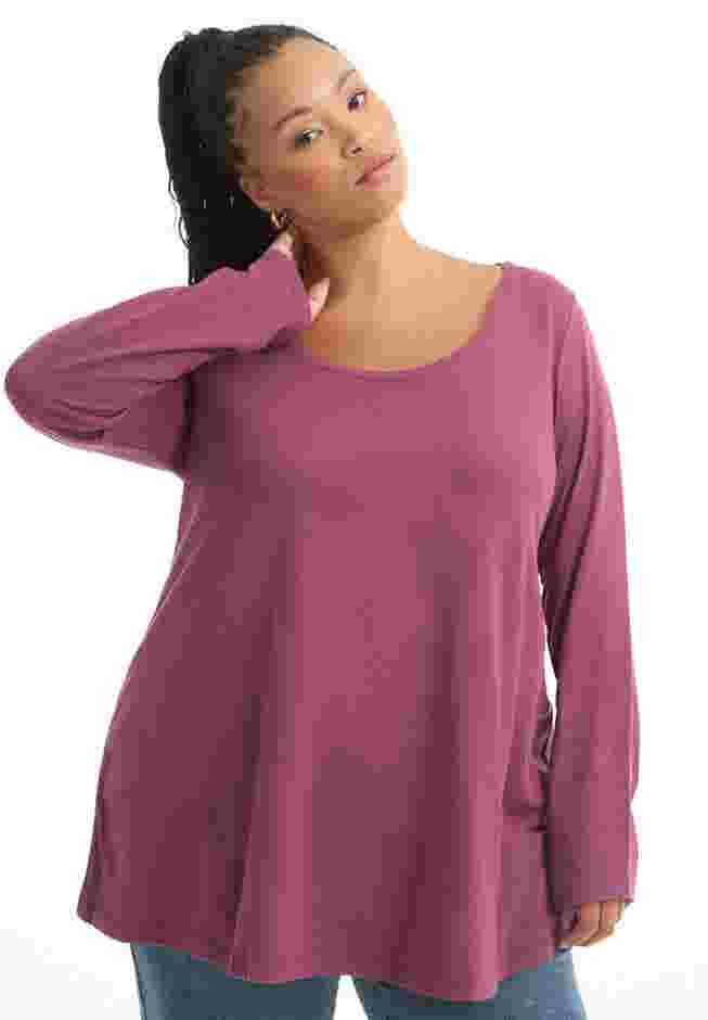 Long-Sleeve Swing One + Only Tee image number 4