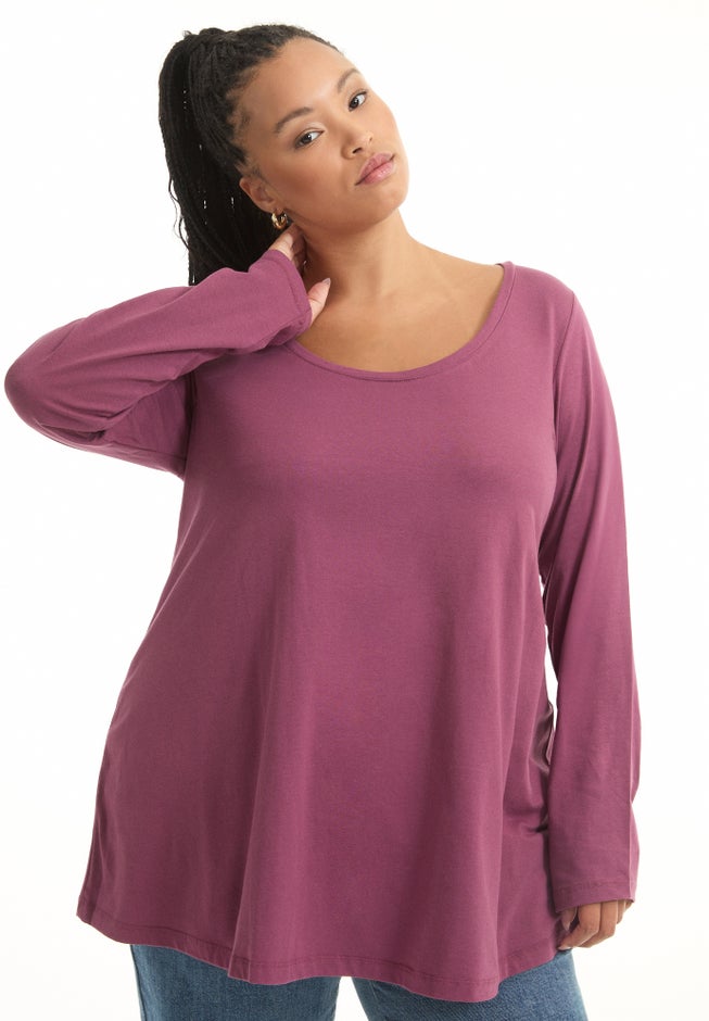 Long-Sleeve Swing One + Only Tee image number 1