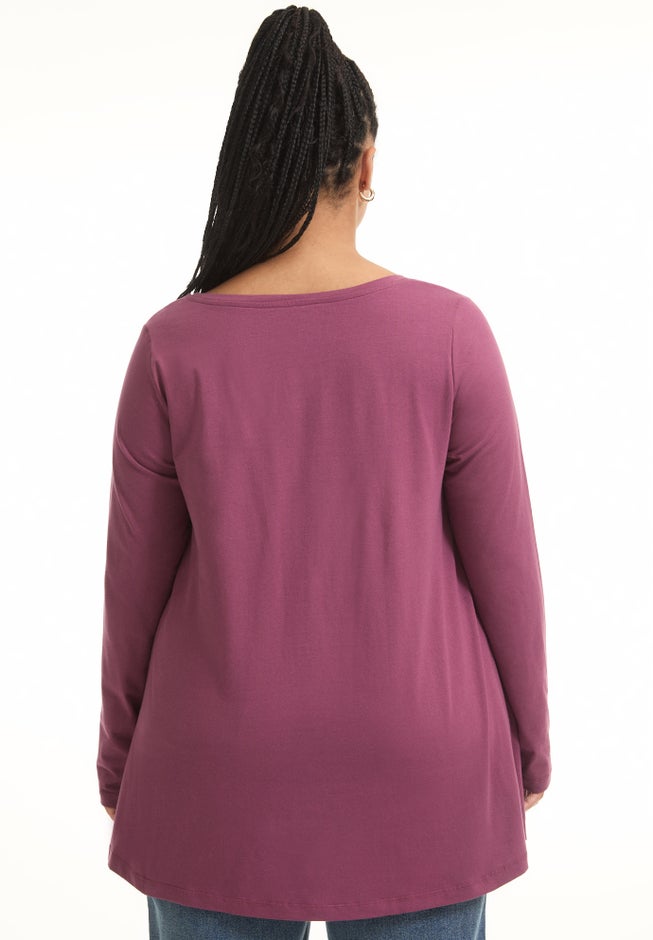 Long-Sleeve Swing One + Only Tee image number 2